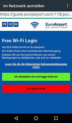 Gratis Wi-Fi am EuroAirport