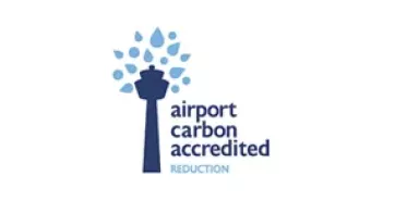 Logo de l'airport carbon acreddited reduction