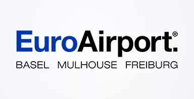 Logo EuroAirport avec fond grisée
