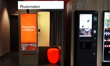 Photo d'une cabine photomaton