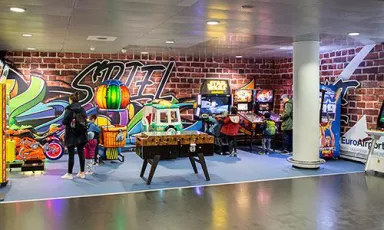 Photo de la salle de jeux