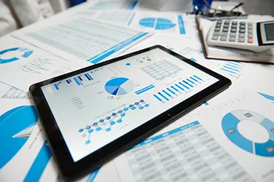 Photo illustrative de statistiques