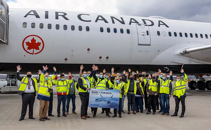 Boeing 787-900 Dreamliner affrété par Air Canada Cargo