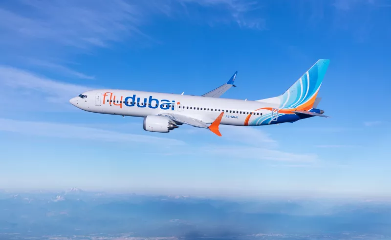 fly dubai B737Max Aircraft