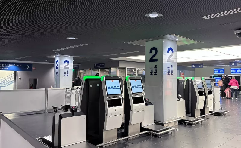 Self Bag Drop System