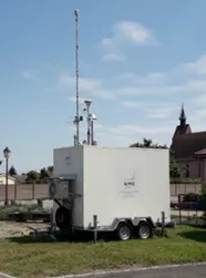 Station mobile de contrôle de la qualité de l'air