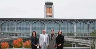 Photo de la tour de l'aéroport