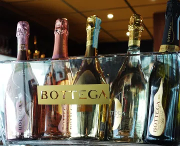 Photo de bouteilles de Prosseco de Bottega