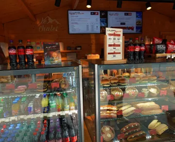 Photo des boissons et nourriture du Chalet (Sandwichs, hamburgers...)