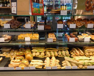 Sandwichs et muffins de chez minute