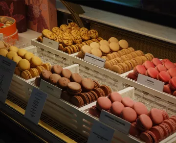 Photo des macarons de Pierre Hermé