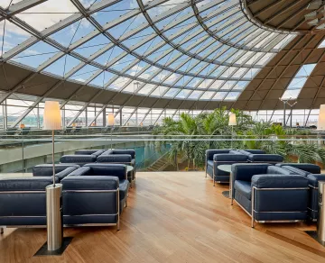 Photo des cannapées du Skyview Lounge