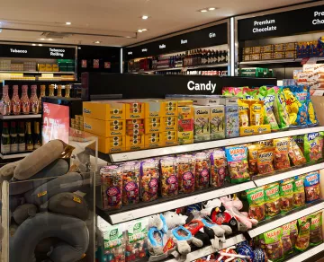 Photo du rayon snacks
