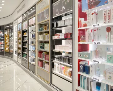 Photo du rayon parfurmerie
