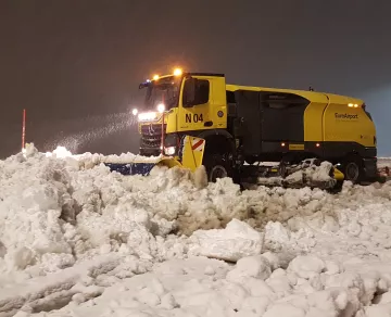 Déneigement tarmac
