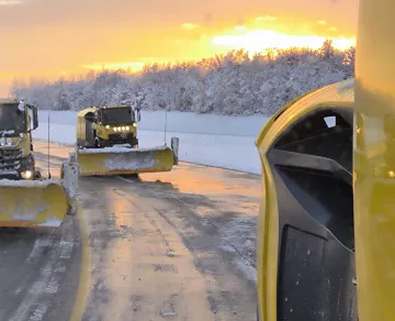Photo travaux de déneigement